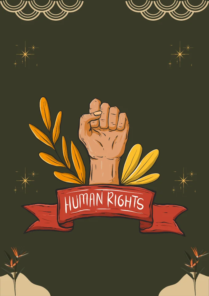 Green-Illustration-Human-Right