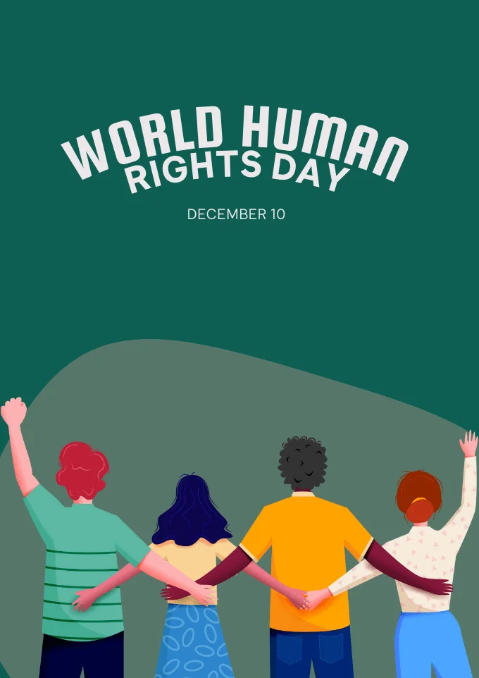 Green-Minimalist-World-Human-Rights-Day-Flyer