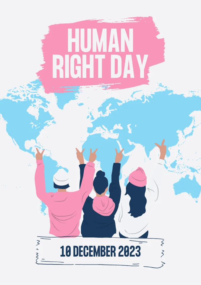 Pink-and-Blue-Creative-Illustration-Human-Right-Day
