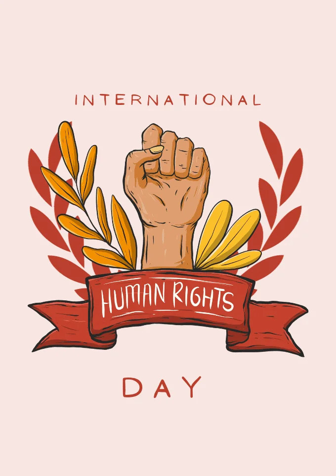Red-and-Yellow-Vintage-Illustrative-International-Human-Rights-Day-Facebook-Post