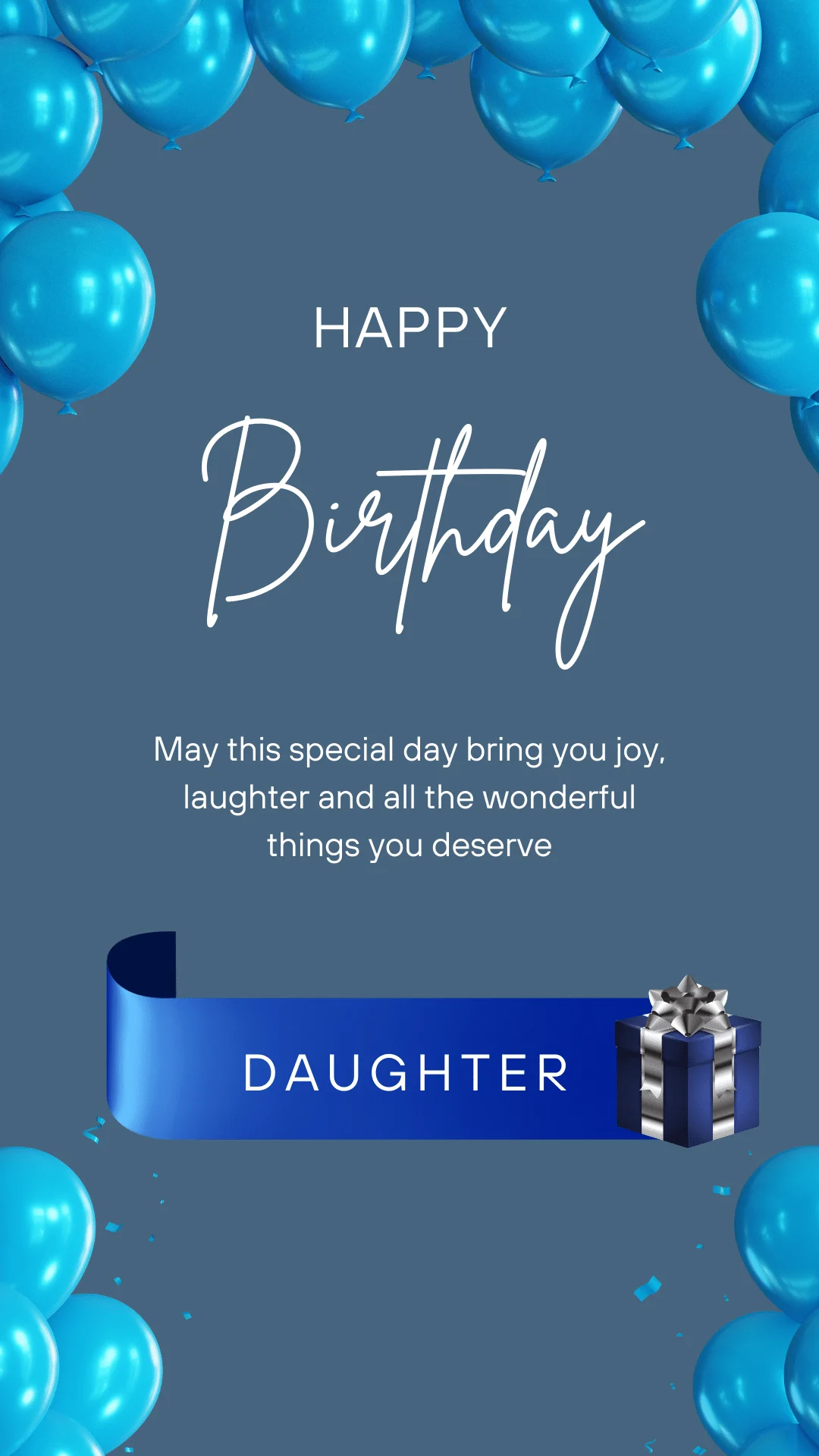 Blue-White-Simple-Happy-Birthday-Card-for-Daughter
