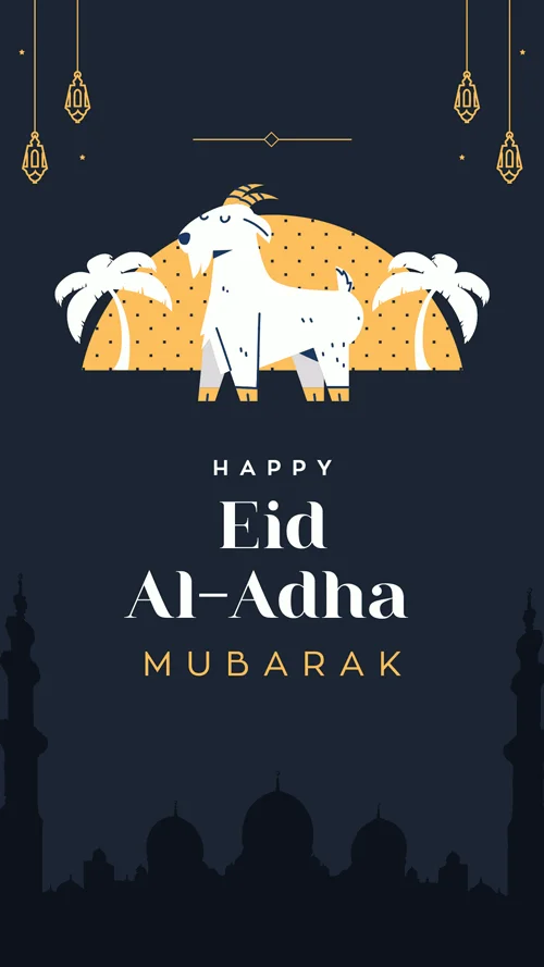 Simple-Illustrated-Eid-al-Adha-Mubarak-Instagram-Story