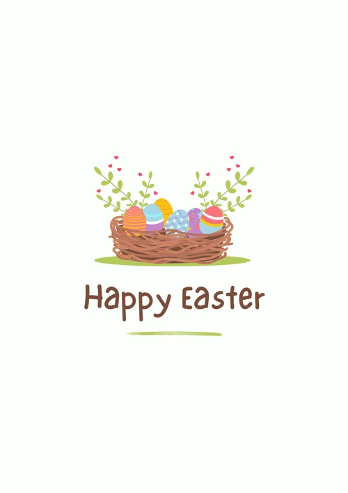 Brown-Modern-Happy-Easter-Day-(Flyer)