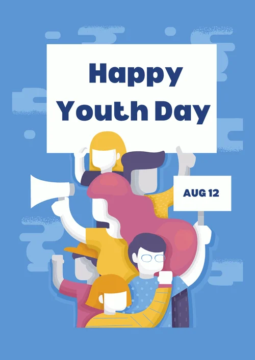 Simple-International-Youth-Day-Flayer