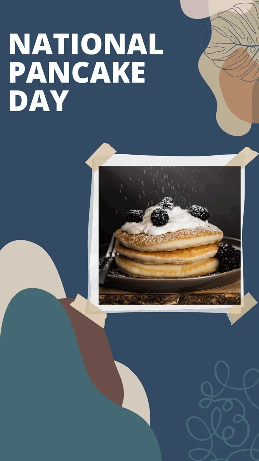 Blue-Simple-National-Pancake-Day-Instagram-Story