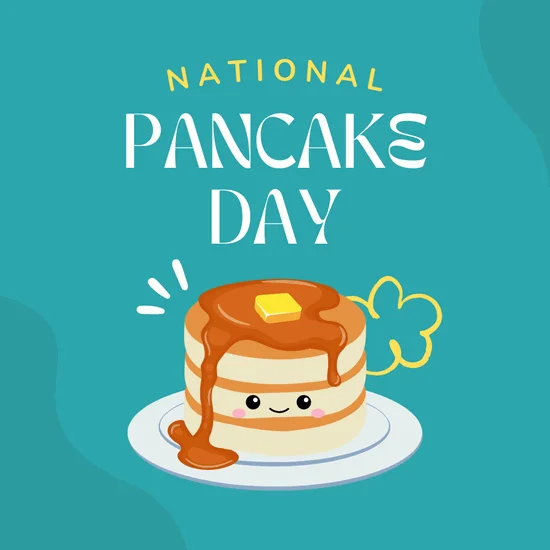 Colorful-Illustrated-National-Pancake-Day-Instagram-Post