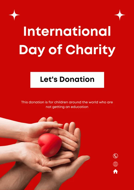 Red-Minimalist-International-Day-of-Charity-Flyer