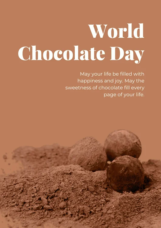 Brown-World-Chocolate-Day-Poster