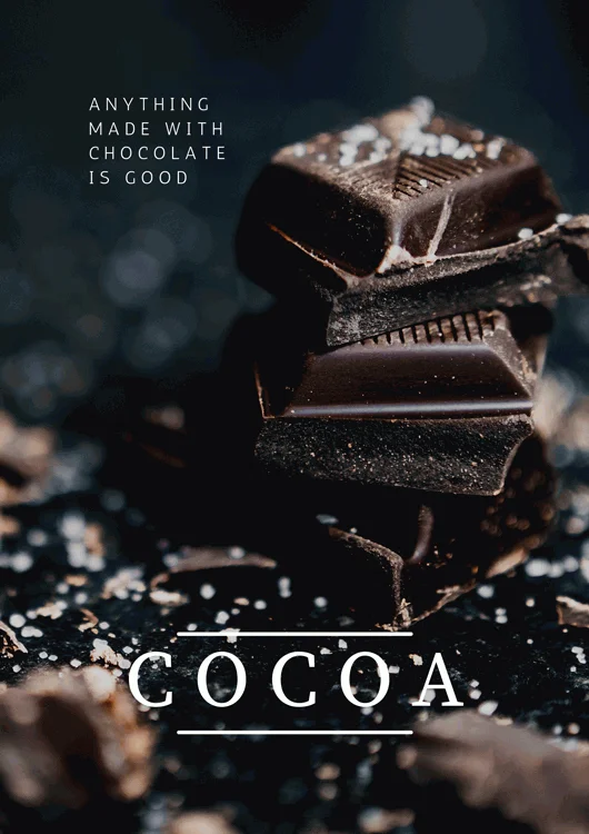 Dark-Minimal-Happy-World-Chocolate-Day-Flyer