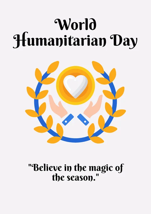 World-Humanitarian-Day-Simple-Poster